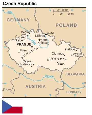捷克地圖