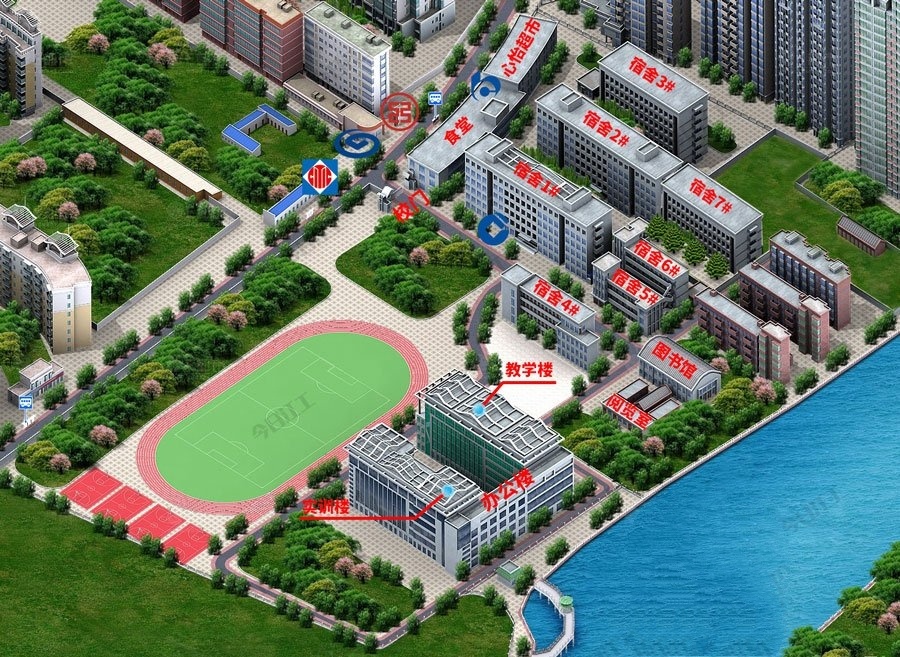 江西工程職業學院地圖