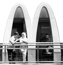 2001年，麥當勞中國區總部一角