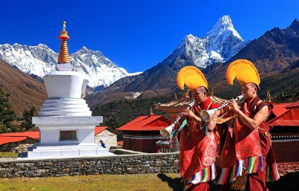 尼泊爾的僧侶