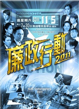 廉政行動2011海報