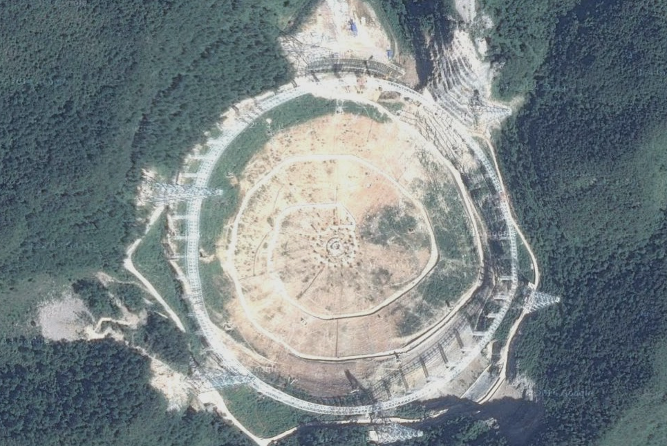 500米口徑球面射電望遠鏡(FAST望遠鏡)