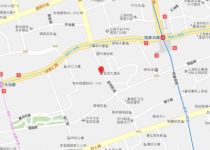 上海市慈善基金會地理位置