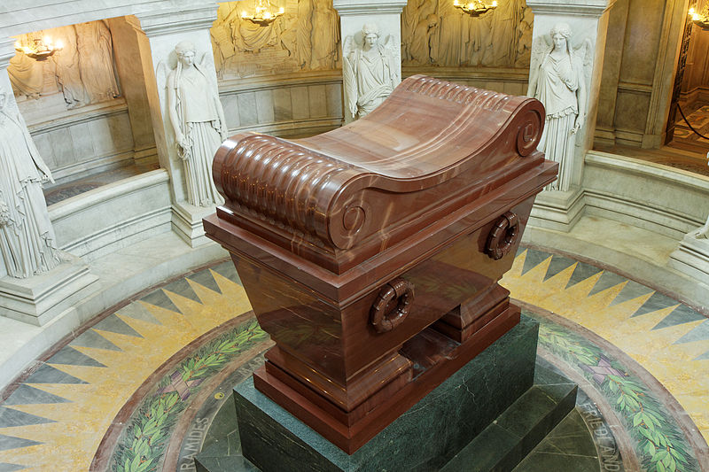 拿破崙在巴黎榮軍院的靈柩
