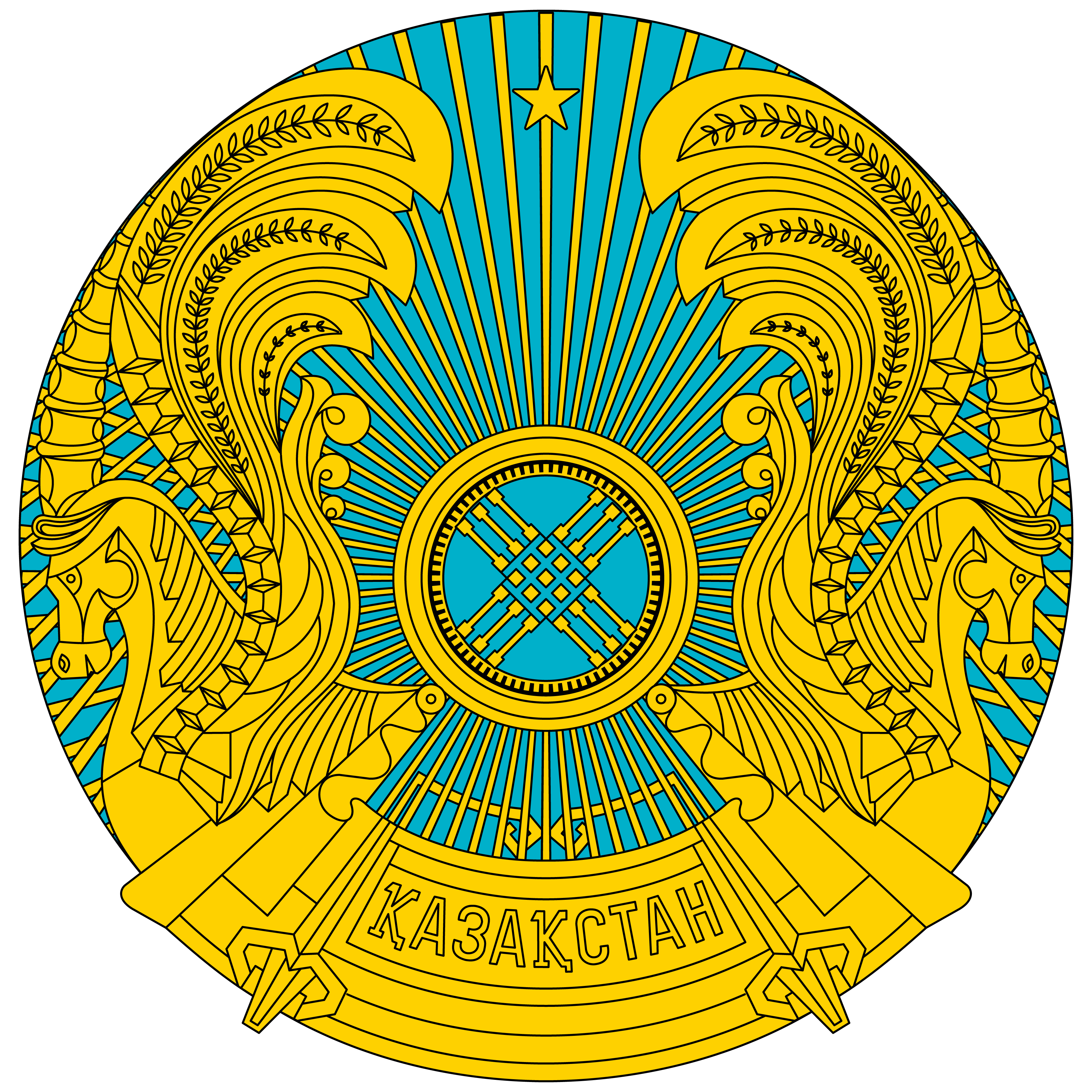 哈薩克斯坦國徽