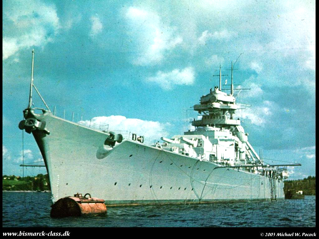 俾斯麥級戰列艦首艦俾斯麥號