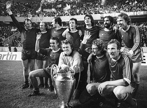 1974年稱霸歐冠的拜仁慕尼黑